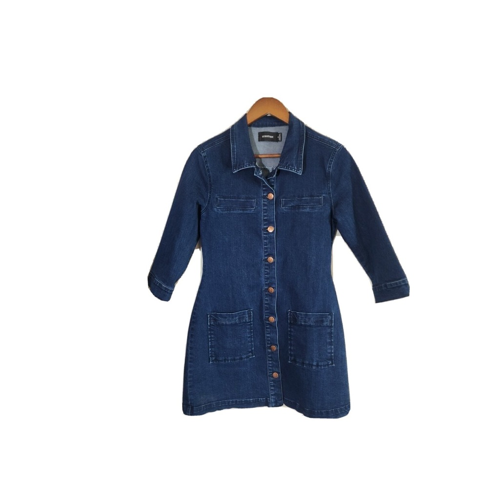 Minkpink Denim Dress Medium. Bin 8